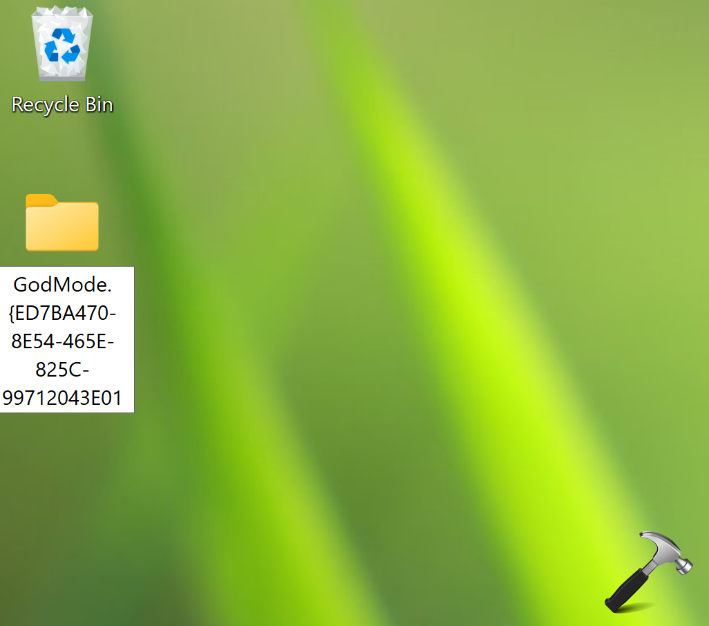 How do you enable God Mode in Windows 11?