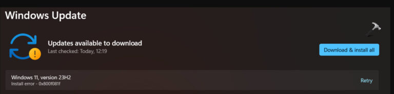 Fix: Windows 11 23H2 won’t install
