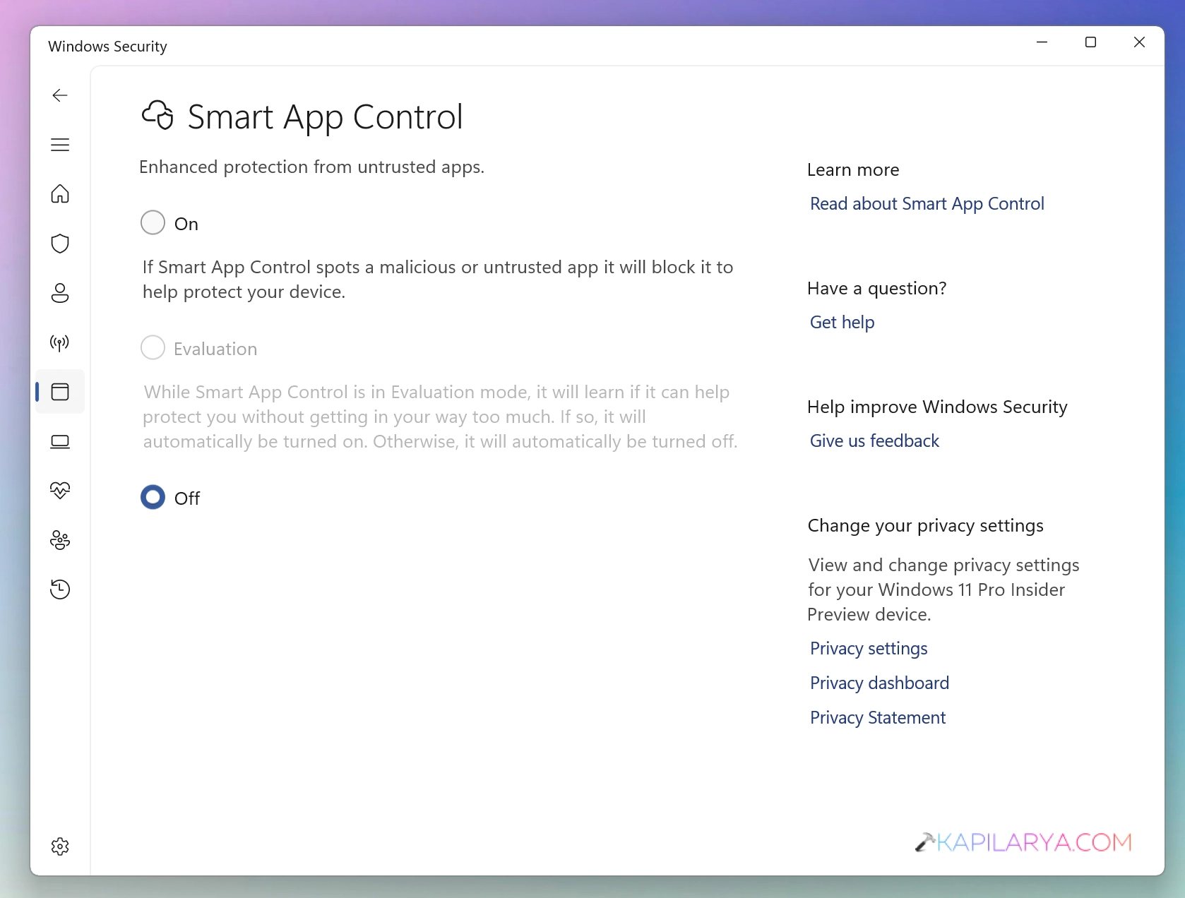 Smart App Control