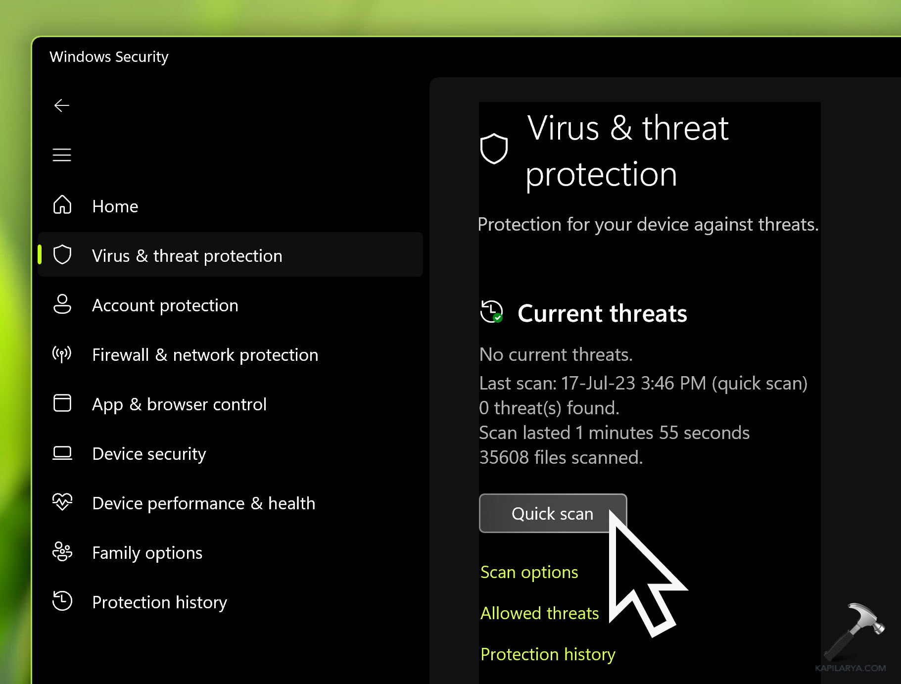 Fix: Windows Security exclusions not working